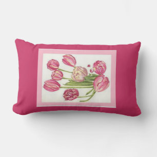 Rectangle Tulips Coussin américain MoJo