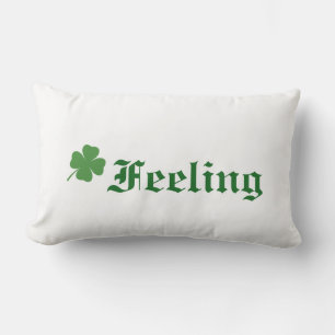 Rectangle Un Coussin irlandais chanceux