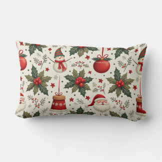 Rectangle Un joli coussin qui express Noël