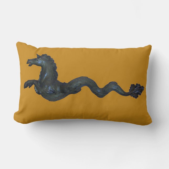 Rectangle Vénitien Murano Coussin de Cheval de Verre (Recto)