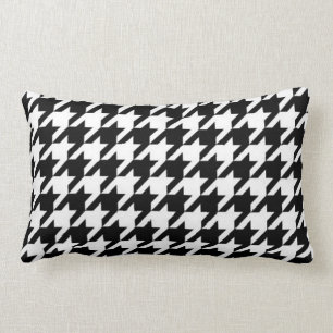 Rectangle VENTE - coussin lombaire de rétro pied-de-poule