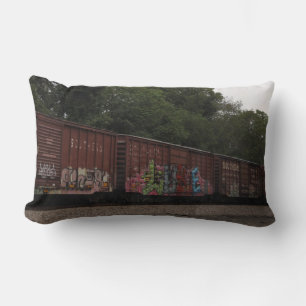 Rectangle Vieux Coussin de wagons-citernes du Sud