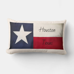 Rectangle Votre ville, Texas Coussin extérieur