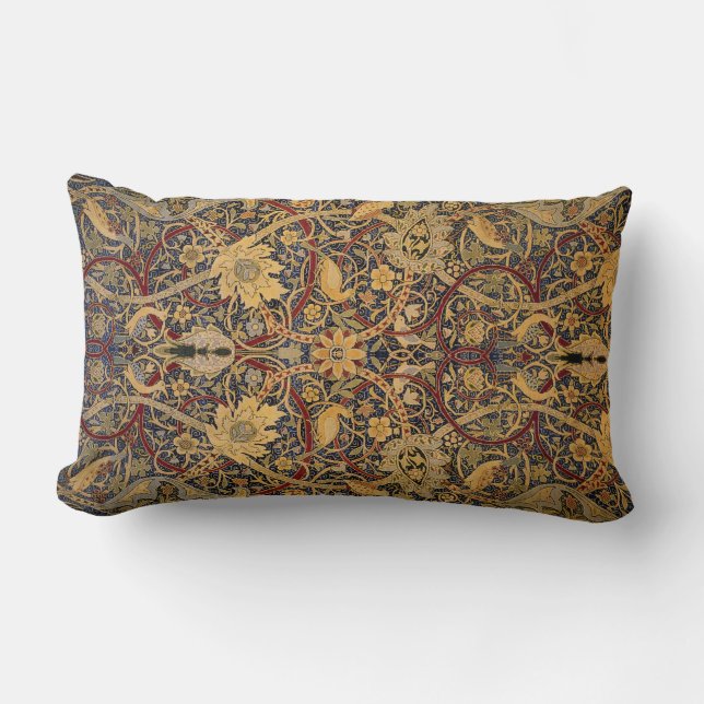 Rectangle William Morris Pré-Raphaelite Coussin (Recto)