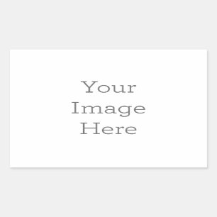 Rectangulaire Create Your Own Rectangle Sticker