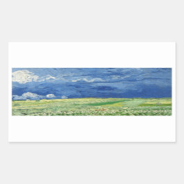 RECTANGULAIRE ENVELOPE SEAL STICKER : VINCENT VAN GOGH