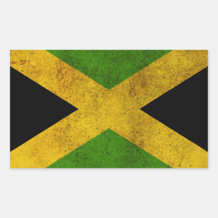 Rectangulaire Jamaica Sticker