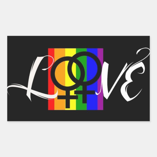RECTANGULAIRE L VE BUMPER STICKER (Devant)