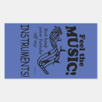 Les Instruments Ressentent Le Sticker De Musique R