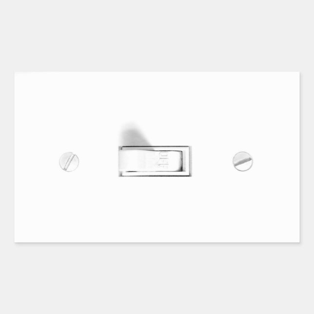 Rectangulaire ~Lightswitch~ STICKER (Devant)