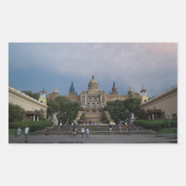 Rectangulaire Palau Nacional, Sticker de Barcelone