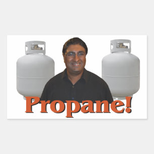 Rectangulaire Paul Lall - Sticker Propane !