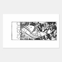 Personne Lisant Dans Sticker Plaque Jardin