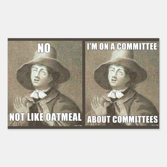 Rectangulaire Problèmes Quaker Sticker Pack (Devant)