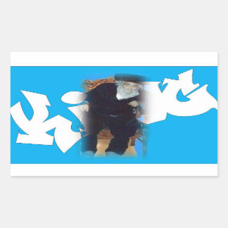 Rectangulaire Saba King Sticker Rectangle