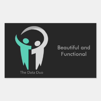 Rectangulaire Sticker