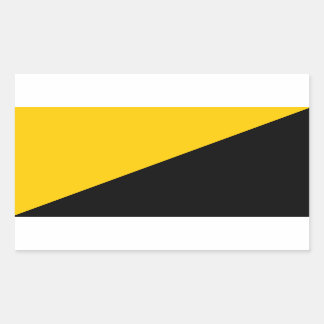Rectangulaire Sticker Carré anarcho-capitaliste