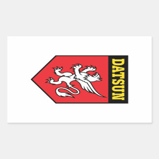 Rectangulaire Sticker Datsun Griffin