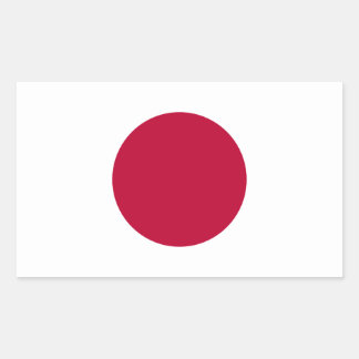 Rectangulaire Sticker de marque japonaise