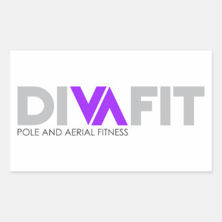 Rectangulaire Sticker DivaFit