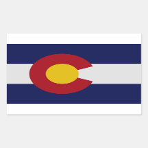 Sticker Drapeau de l'État du Colorado