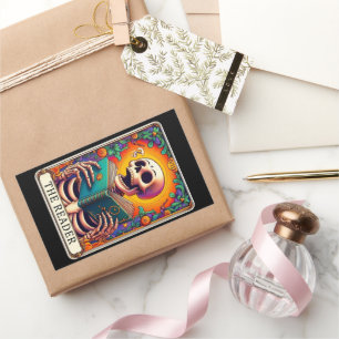 Rectangulaire Sticker du lecteur de Tarot