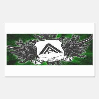 RECTANGULAIRE STICKER LOGO AAP