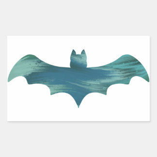 Rectangulaire Sticker pour chauve-souris
