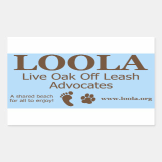 Rectangulaire Sticker rectangle : LOOLAorg