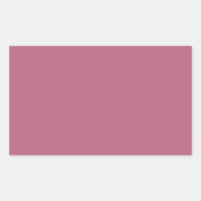 Rectangulaire Sticker Rectangle mauve (Devant)