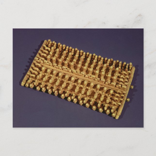 Rectangular fibula, from the Barberini Tomb Postkarte (Vorderseite)