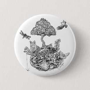 Recyceln Sie Button