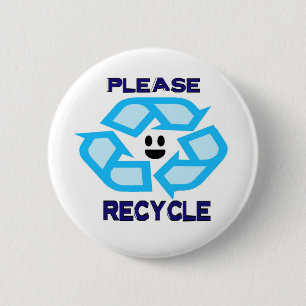 Recyceln Sie Button