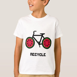 Recyceln Sie bycycle Kindert-shirt T-Shirt