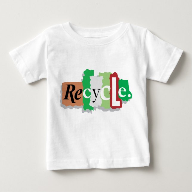 Recyceln Sie für den Erdgeschenk-T - Shirt (Vorderseite)