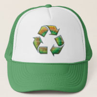 Recyceln Sie - gefärbte Krawatte