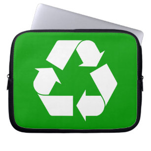 Recyceln Sie Laptop-Hülse Laptopschutzhülle