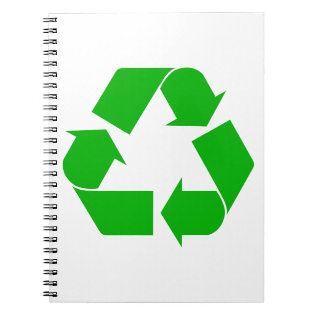 Recyceln Sie Notizbuch Notizblock (Vorderseite)