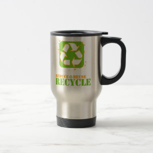 recyceln Sie Reisebecher