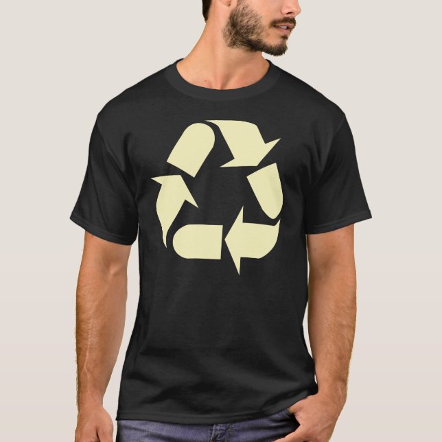 Recyceln Sie T-Shirt (Vorderseite)