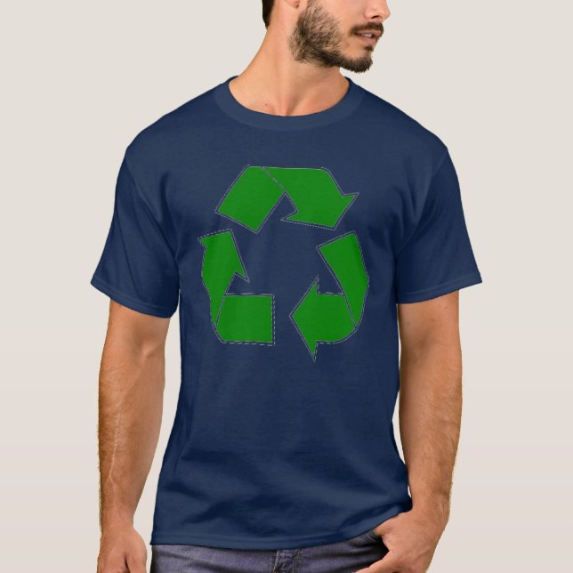 Recyceln Sie T-Shirt (Vorderseite)