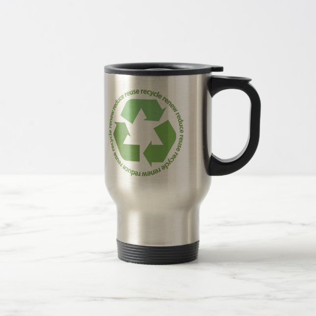 Recyceln Sie Tasse (Rechts)
