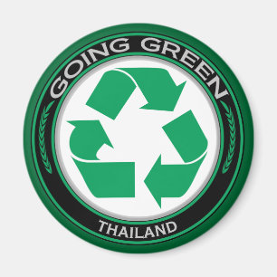 Recyceln Sie Thailand Magnet