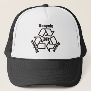 Recyceln Truckerkappe