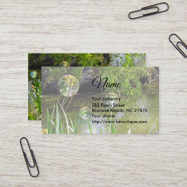 Recycelnd Earth Business Card Visitenkarte