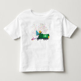 Recycelnd Garbage Truck Party Kleinkind T-shirt