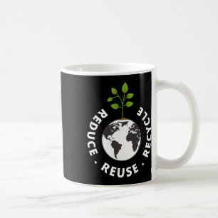 Recycelnd Geschenkumgebung am Earth Day reduziert Kaffeetasse