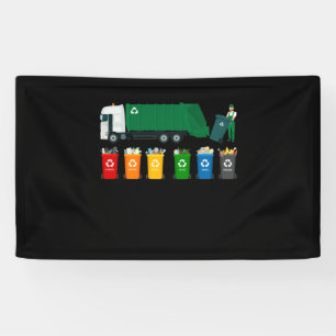 Recycelnd LKW Banner
