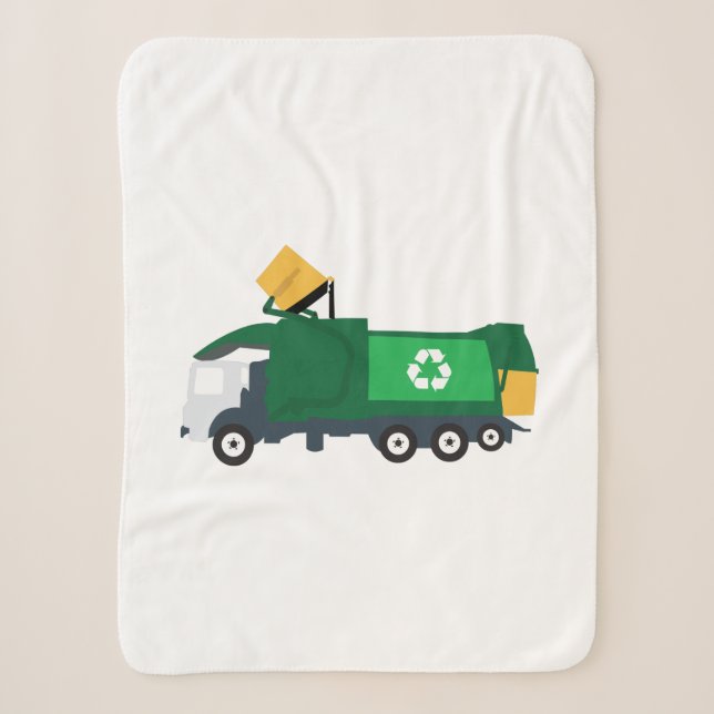 Recycelnd Müllwagen Sherpadecke (Vorderseite)