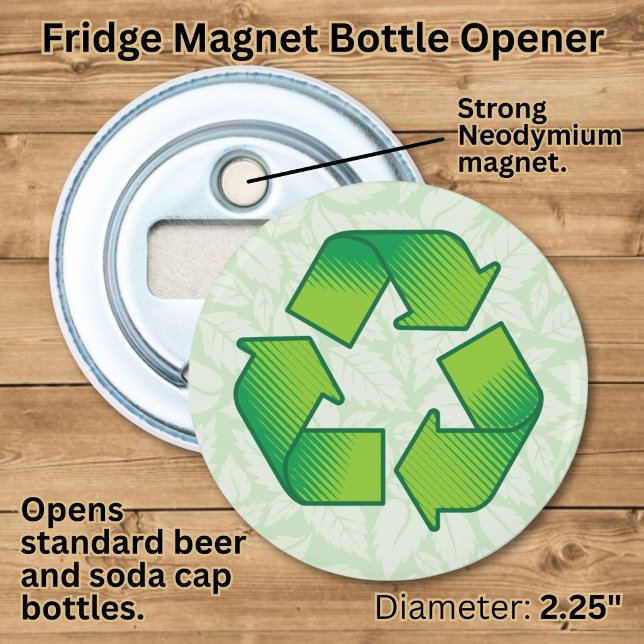 Recycelnd Symbol Flaschenöffner (Von Creator hochgeladen)